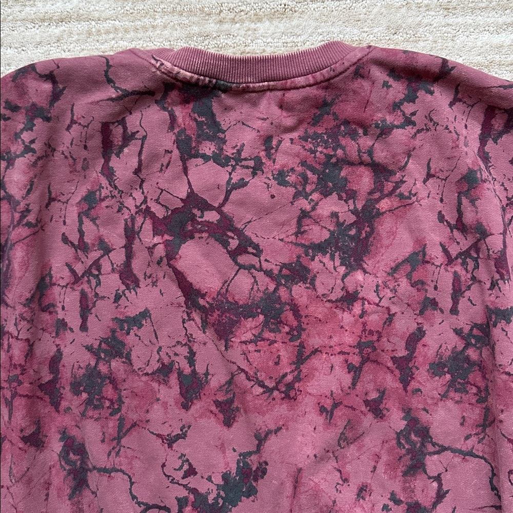 JoyLab French Terry Acid Wash Crewneck Sweatshirt Size Medium - Picture 8 of 14